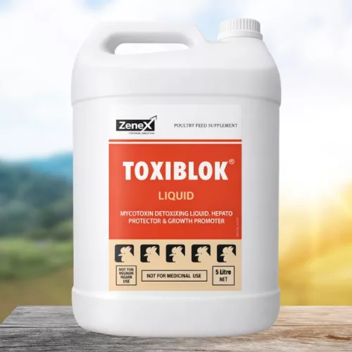 Toxiblok herbal mycotoxin neutraliser oral liquid 5 litres