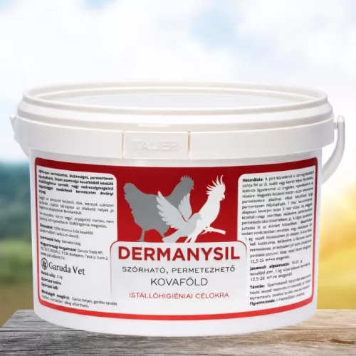 Garuda Vet DermanySil diatomaceous earth for livestock barn hygiene, 2 kg