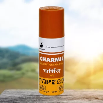 Charmil herbal wound healing spray 100 ml