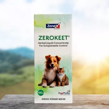 Zerokeet herbal concentrate for ectoparasites in dogs 100 ml