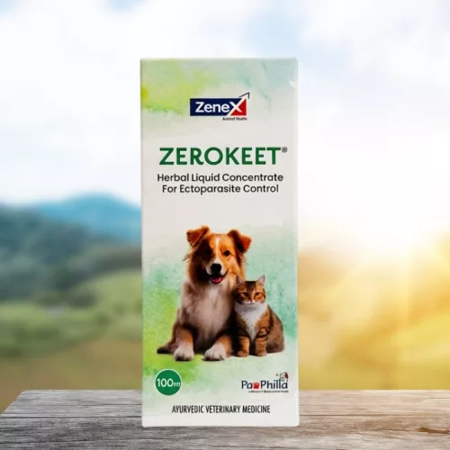 Zerokeet herbal concentrate for ectoparasites in dogs 100 ml